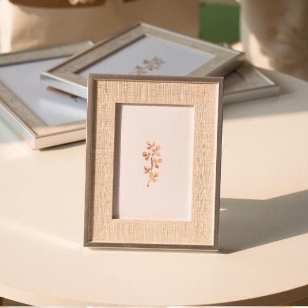 Marco de foto gris 14 cm - Imagen 2