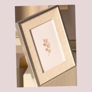 Marco de foto gris 14 cm