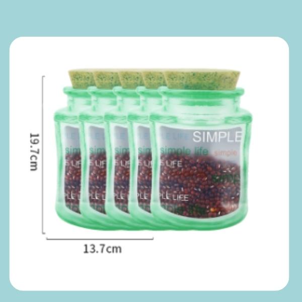 Set Bolsa Frasco Hermetico